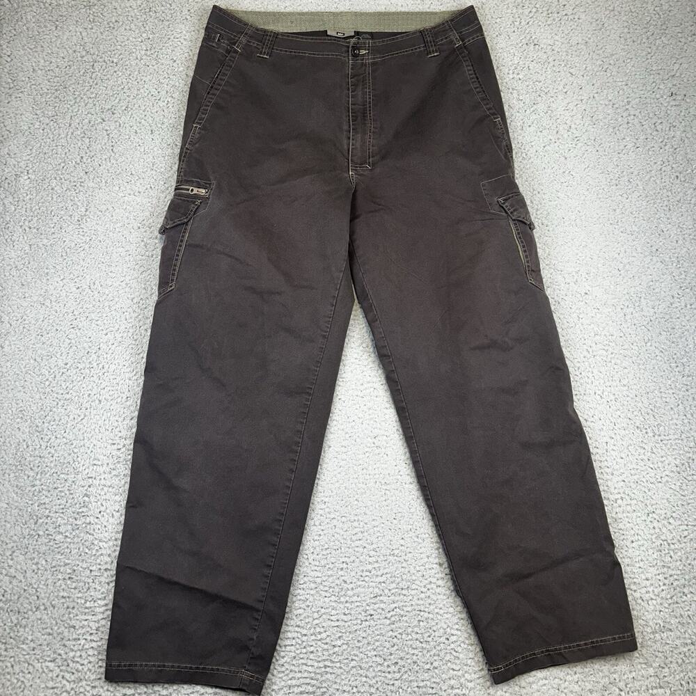 REI Co-op Pants Men’s 36x32 Brown Organic Cotton Blend Slickrock Cargo Hiking